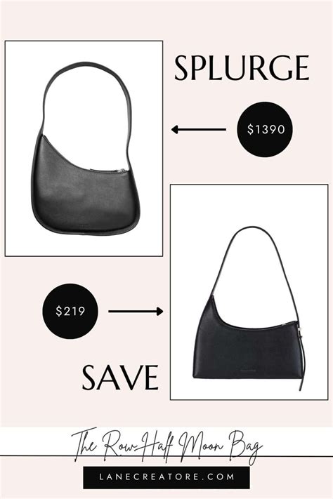 row hunting bag dupe|the row half moon bag dupes.